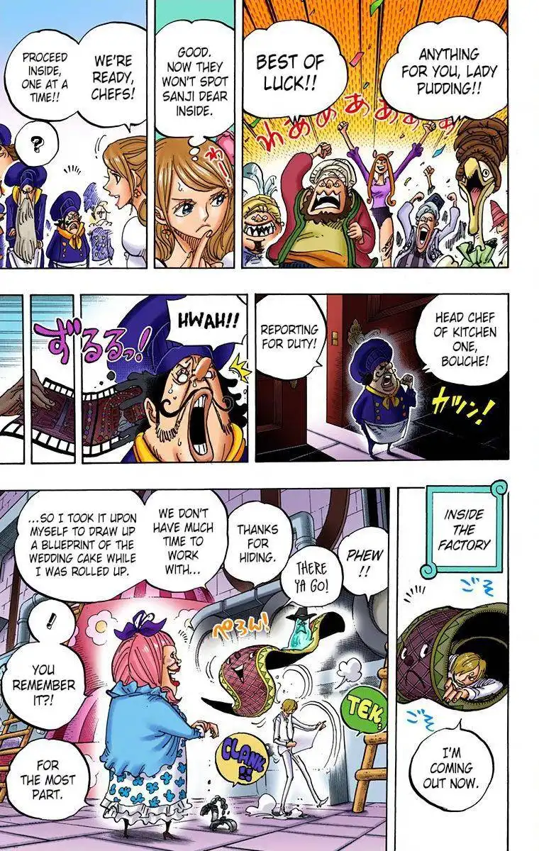 One Piece - Digital Colored Comics Chapter 880 12